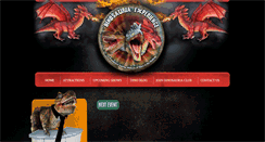 Desktop Screenshot of dinosauriaexperience.com